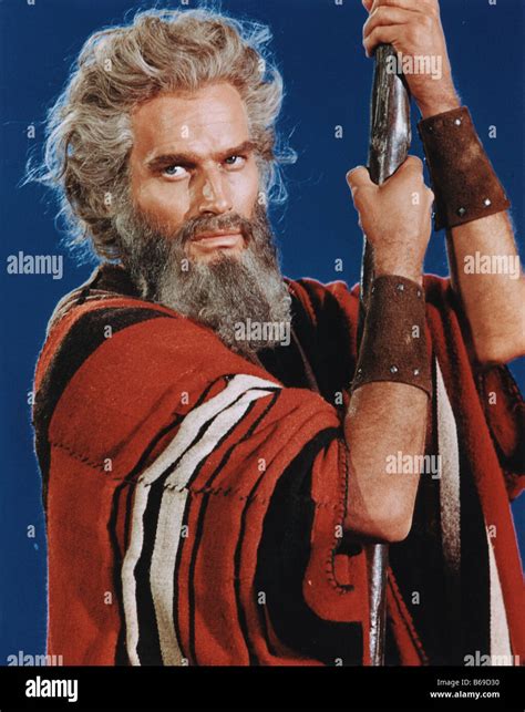 charlton heston as moses